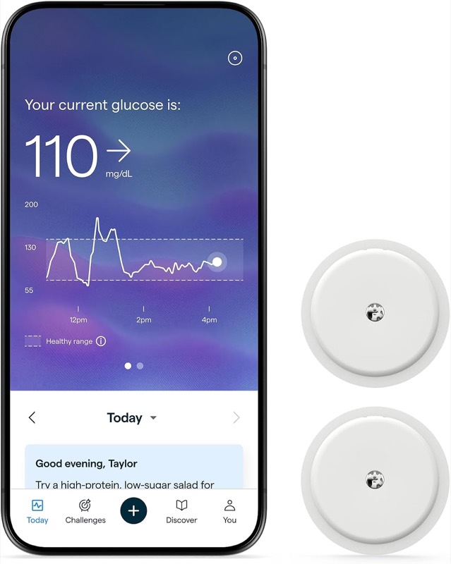 Stelo Glucose Biosensor by Dexcom — 2-Pack (15 days each)