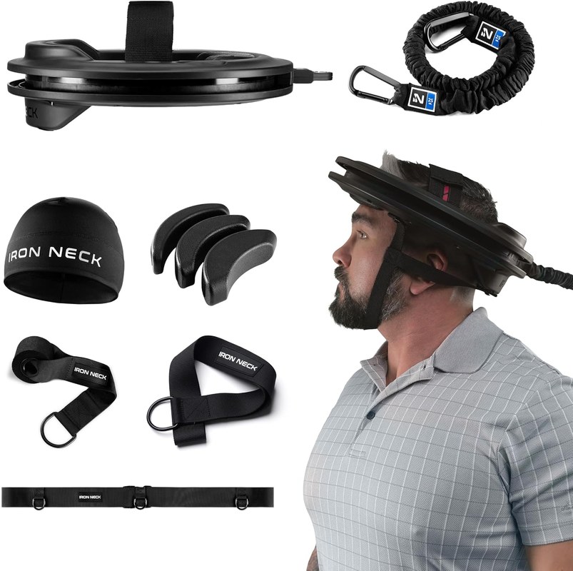 Iron Neck 3.0 Advanced Neck Trainer, Strengthener & Rehab Device